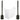 (2) Avante Audio ADJ Achromic AS8 ACDC 1000W Powered Column PA Systems+Facade