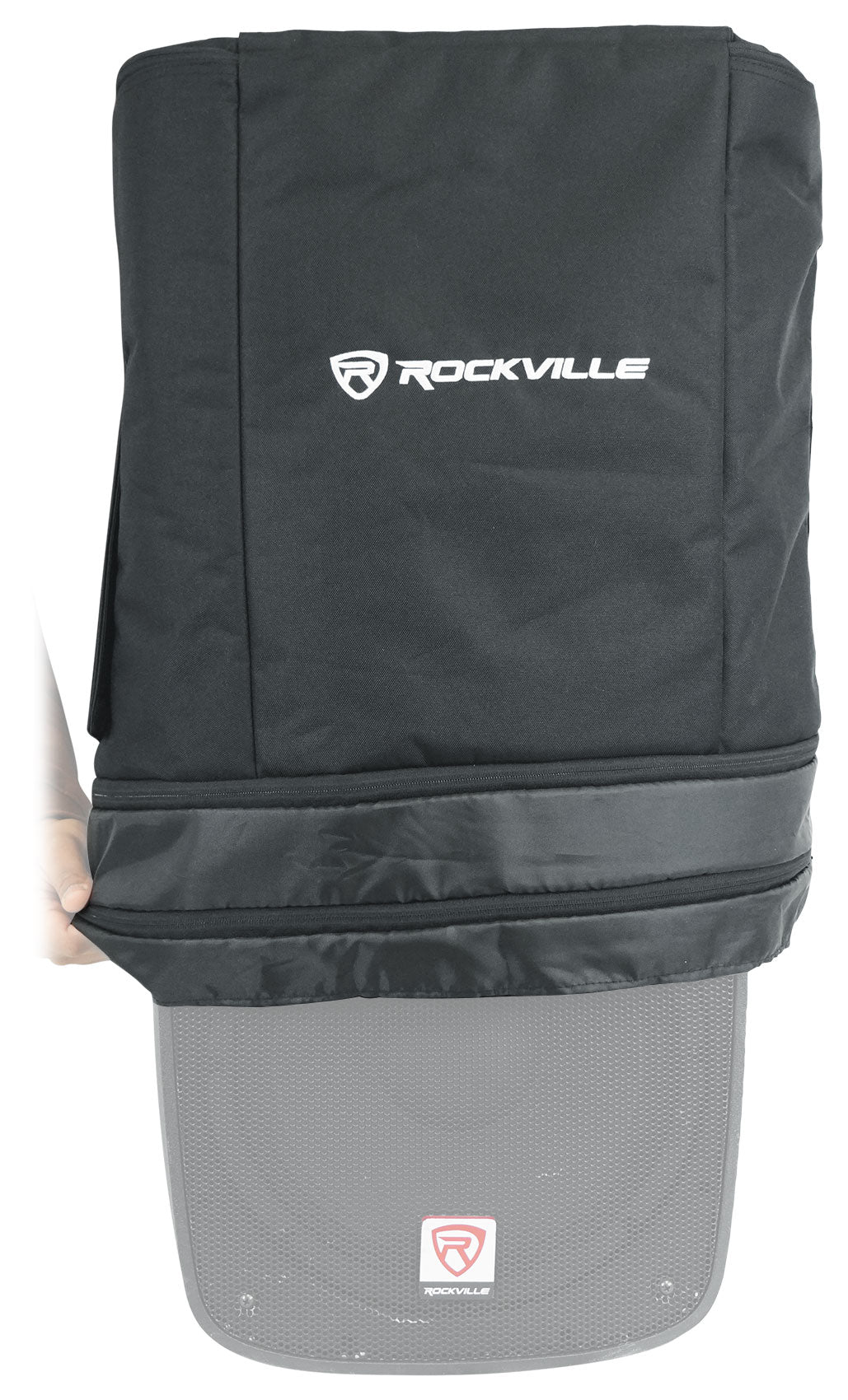 Thrash215 1300W Powered PA Speaker with Padded Slip Cover
