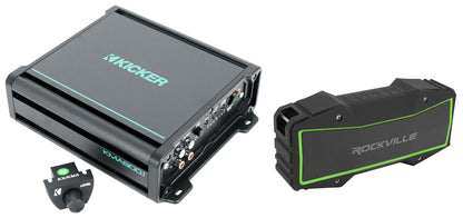 48KMA8001 Marine Mono Amplifier + Portable Bluetooth Speaker