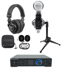 1-Person Podcast Recording Kit With Quantum HD2 Interface