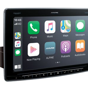 Alpine iLX-F411 11" 1-Din Digital Media Bluetooth Receiver CarPlay/Android Auto