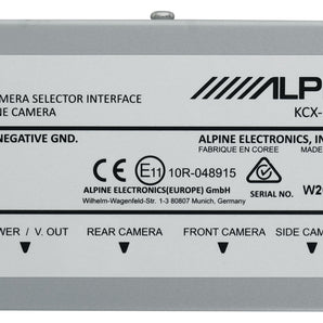 Alpine KCX-C250MC Multi-Camera Selector Interface for Select Alpine Receivers