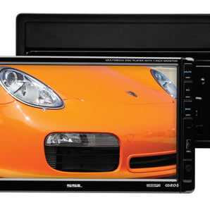 SOUNDSTORM SSL DD888 7" 2-Din In-Dash DVD/CD Player Receiver USB/SD/MP3+Remote