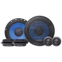 Pair Hifonics HCC65C 6.5" 150w Component Car Audio Speakers w/Aluminum Tweeters