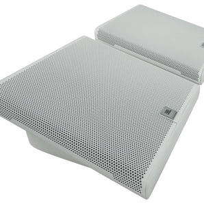 Pair JBL SLP12/T-WH Sleek Low-Profile On Wall Mount 3" 70v Commercial Speakers