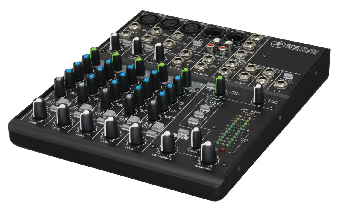 802VLZ4 8-Channel Mixer, Backpack & 20' XLR Cable