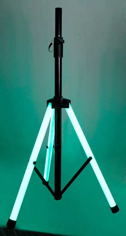 American DJ CSL100 Color Stand LED Tripod Speaker Stand w/Color LED's + Remote