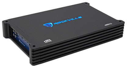 48CWRT82 Shallow 8-Inch Subwoofers, 750W Mono Amplifier & 4-Gauge Wiring Kit
