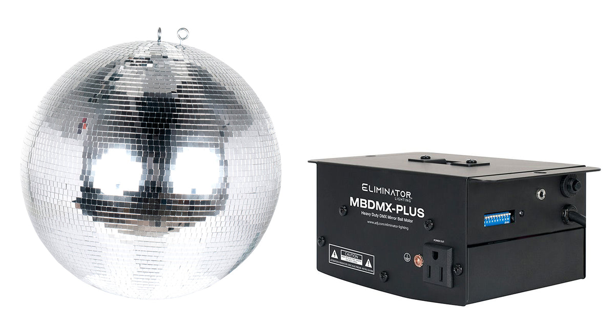EM20 20" Disco Mirror Ball + Motor For Dance Floor/Events/Disco