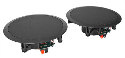 DV4000 4000W Home Theater DVD Receiver w/(4) 8" Black Ceiling Speakers