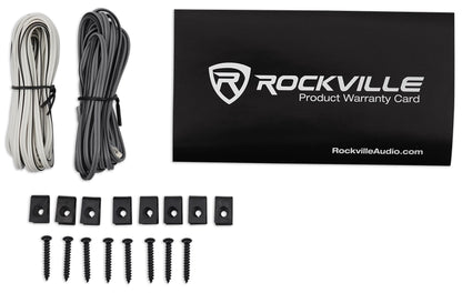 Rockville 6x8" Front Factory Speaker Replacement Kit For 1998-2001 Ford Explorer