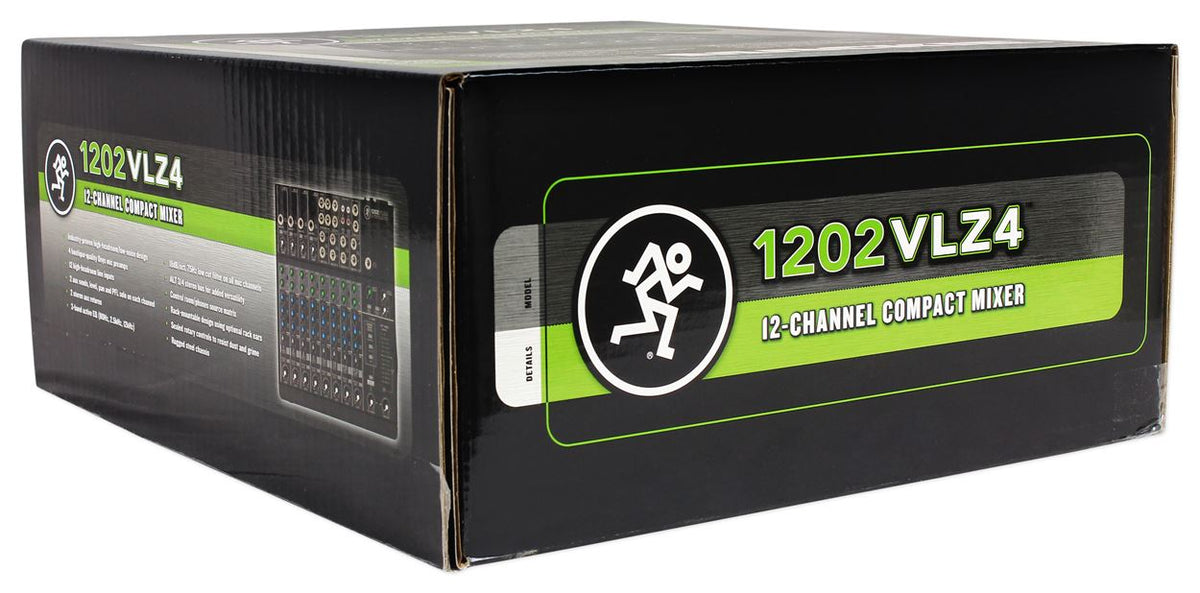 1202VLZ4 Mixer with NPB3 Bluetooth Boombox Speaker