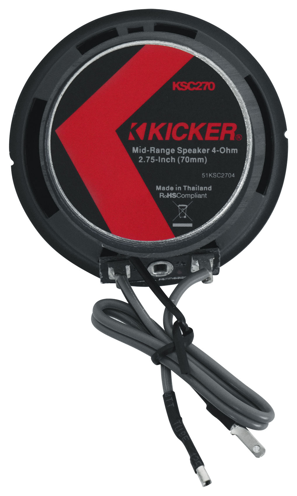 2 Kicker 51KSC2704 KSC270 2.75" Mid/Tweeters Fits GM/Chrysler/Subaru/Jeep/Toyota