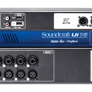 Soundcraft Ui16 16 Input Digital Mixer w/Wifi+App Control+Recording Ui 16