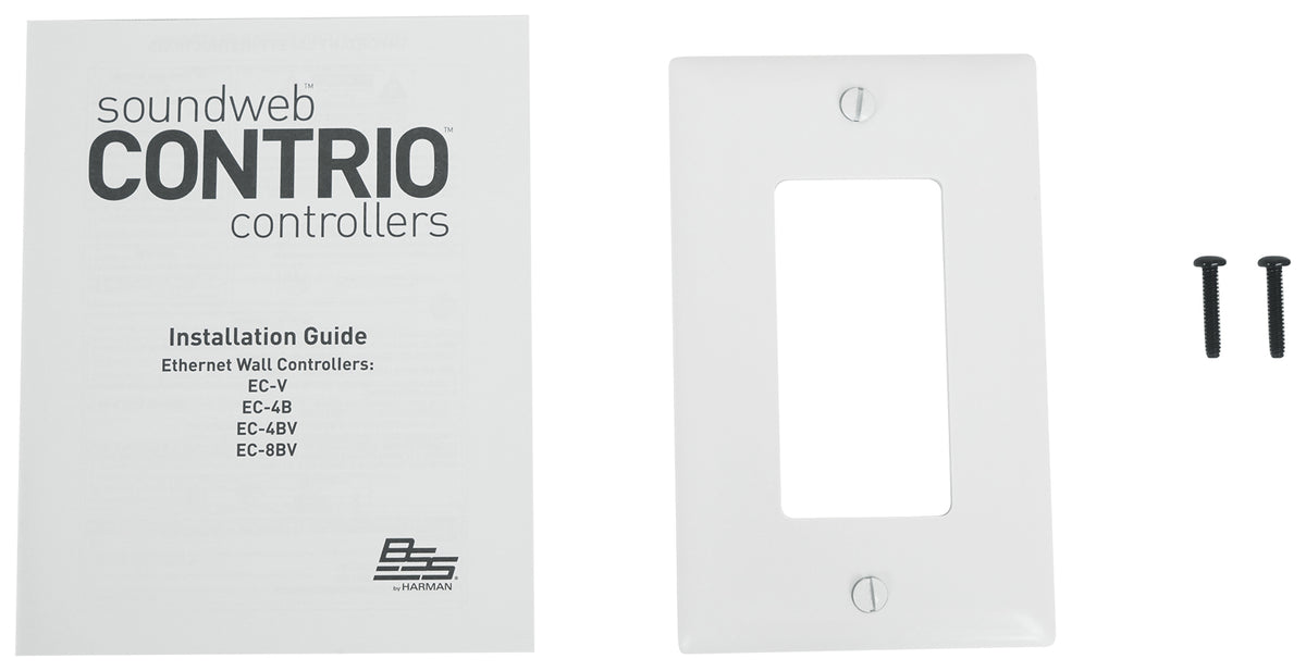 EC-V Ethernet Controller with Volume Control - White