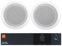 CSA 140Z Commercial 70V Amplifier + (2) 6.5" White Ceiling Speakers