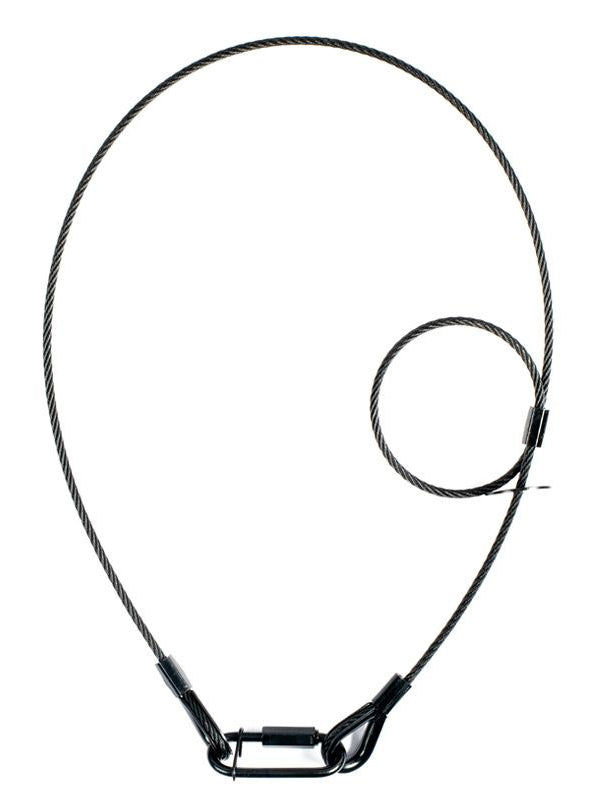 Accu-Cable SC4B 31.5" Inch Black Safety Cable Up to 67 lbs.