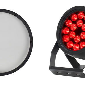 American DJ Encore LP18IP IP65 RGBL LED DMX Wash Light+20° Degree Frost Filter