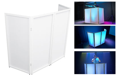 Intimidator Spot 360X Moving Head Light + White DJ Facade