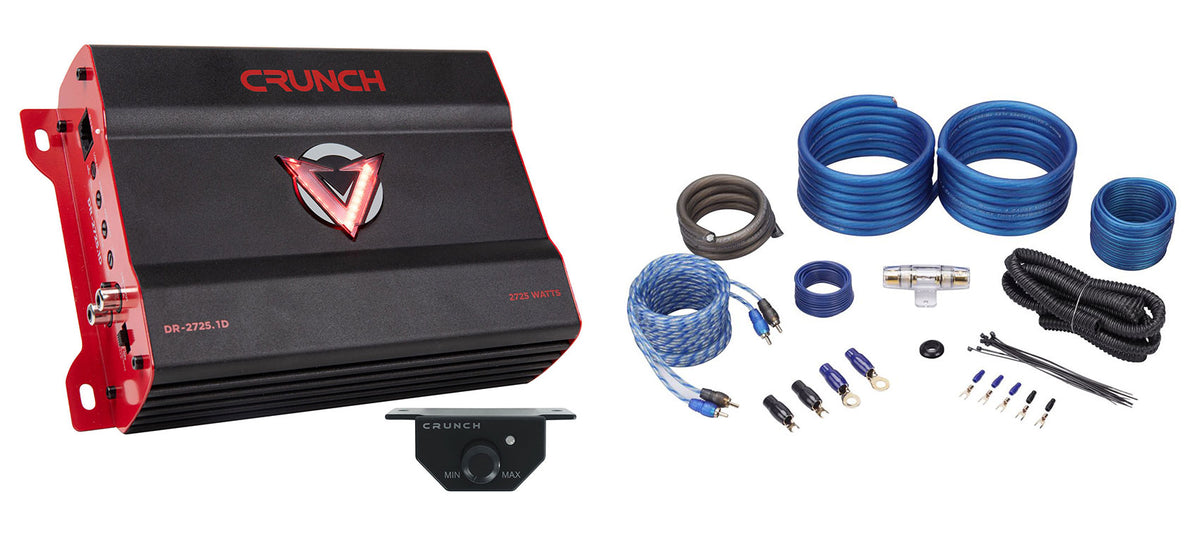 DR-2725.1D 2725W Mono Amplifier + RWK41 Amp Kit