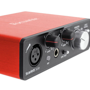 Focusrite SCARLETT SOLO 2nd Gen 192 KHz USB 2.0 Audio Interface+Speaker