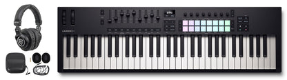 Launchkey 61 MK4 Keyboard Controller + PRO-M50 Studio Headphones