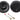 MTX 6.5" Front Factory Speaker Replacement Kit For 2003-2008 Toyota Corolla
