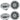 (4) Rockville RM-PREMIUM-65 WHITE 6.5 inch 600w Marine Boat Speakers - Crisp Sound!