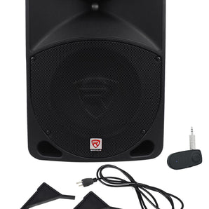 Rockville RPG10 10" Powered Active 600 Watt 2-Way DJ PA Speaker w/Bluetooth