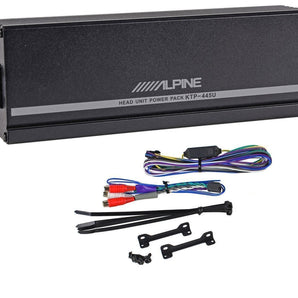 Alpine KTP-445U 4-Channel Power Pack Amplifier for Car Audio Stereo Receivers