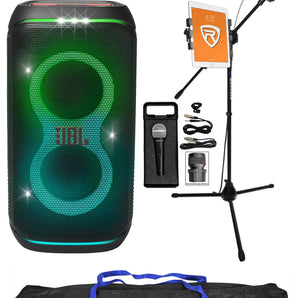 JBL PartyBox Club 120 Karaoke Machine System Party Speaker+Mic/Tablet Stand