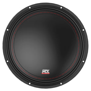 MTX 3510-02 10" 250 Watt RMS Car Subwoofer+Alpine Mono Amplifier+Sealed Sub Box