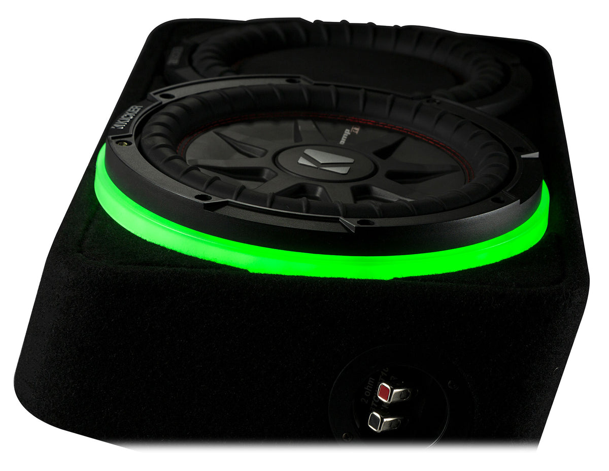 KICKER 47KLSR12 KLSR 12" Weather Proof LED Speaker/Subwoofer Ring Light KLSR12