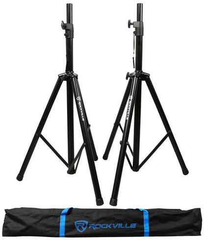 (2) SPGN108 10" 800W DJ/Pro PA Speakers+2000W Amplifier+Stands+Cables