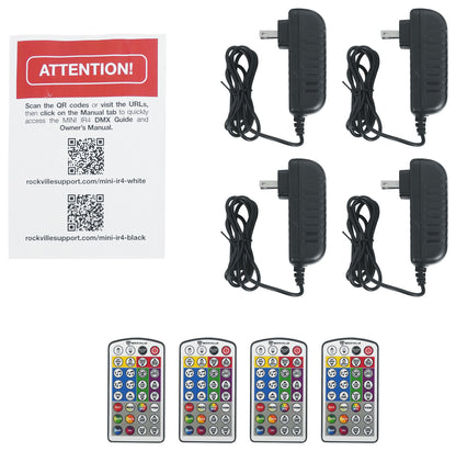 4 PACK MINI IR4 WHITE