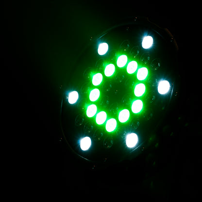(4) LP 42 RGBW 42x1W LED DMX Par Wash Lights