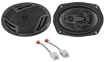 6x9" Rockville Front Factory Speaker Replacement For 08-10 Dodge Ram 4500/5500