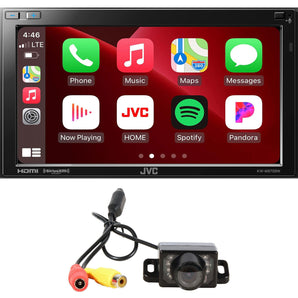 JVC KW-M875BW 6.8" Car Monitor Wireless CarPlay/Android Stereo w/HDMI+Camera