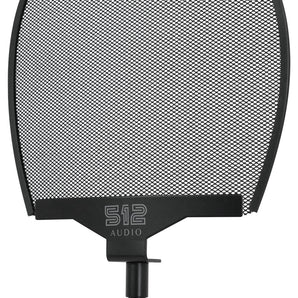 512 Audio Warm Audio 512-POP Professional Metal Pop Filter w Gooseneck Clamp