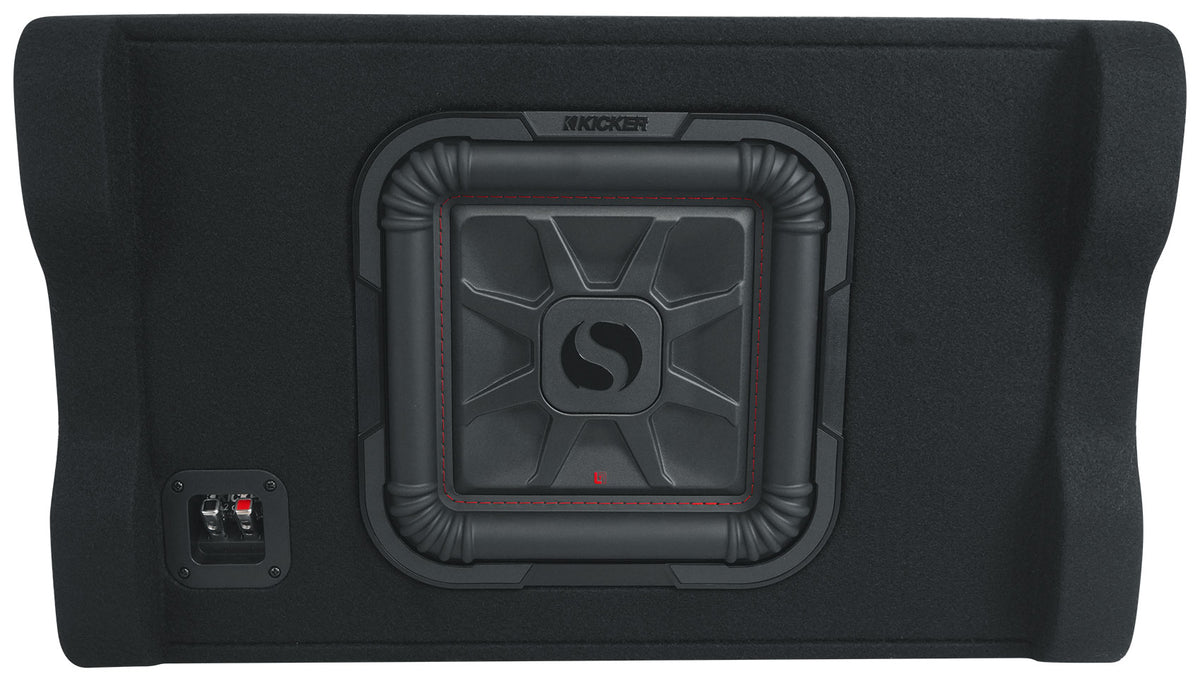 Kicker 49L7TDF102 L7TDF 10" L7T Subwoofer+Shallow Sub Enclosure Box L7TDF102