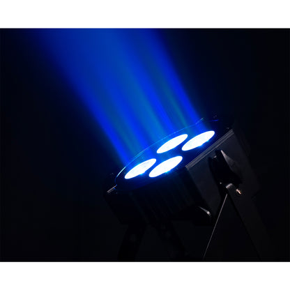 (2) Mega Hex L Par RGBLA+UV LED Wash Lights