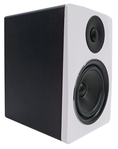 APM6W 6.5" 350W Powered Studio Monitors+Stands+Pads+Headphones