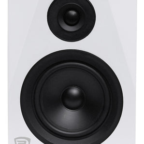 Rockville DPM5W 5.25 2-Way 150W White Active/Powered Studio Monitor Speaker