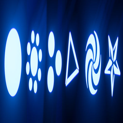 (4) Stealth Spot 60W LED DMX Moving Head Spot Lights