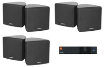 CSA140Z 70V Amplifier + (6) Cube 3.5" Black Speakers