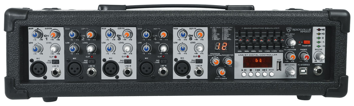 SPG88 8" 2-Pack + RPM47 Bluetooth Mixer Bundle