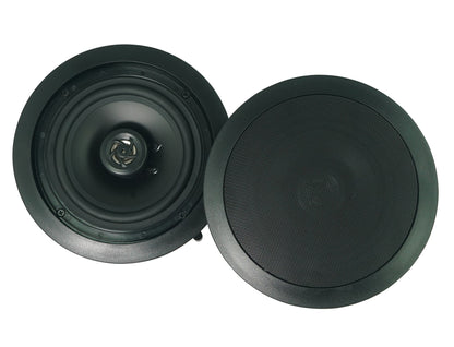 CSA 140Z Commercial 70V Amplifier + (2) 6.5" Black Ceiling Speakers