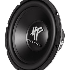 Hifonics HFX12D4 12" 800w Car Subwoofer+Sealed Sub Box+Mono Amplifier+Amp Kit