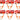 10 Rockville RCTR103O Orange 3' 1/4'' TRS to 1/4'' TRS Cable 100% Copper