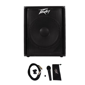 Peavey PV 118D 18" 300w Powered Subwoofer Class D Active Sub PV118D+Mic